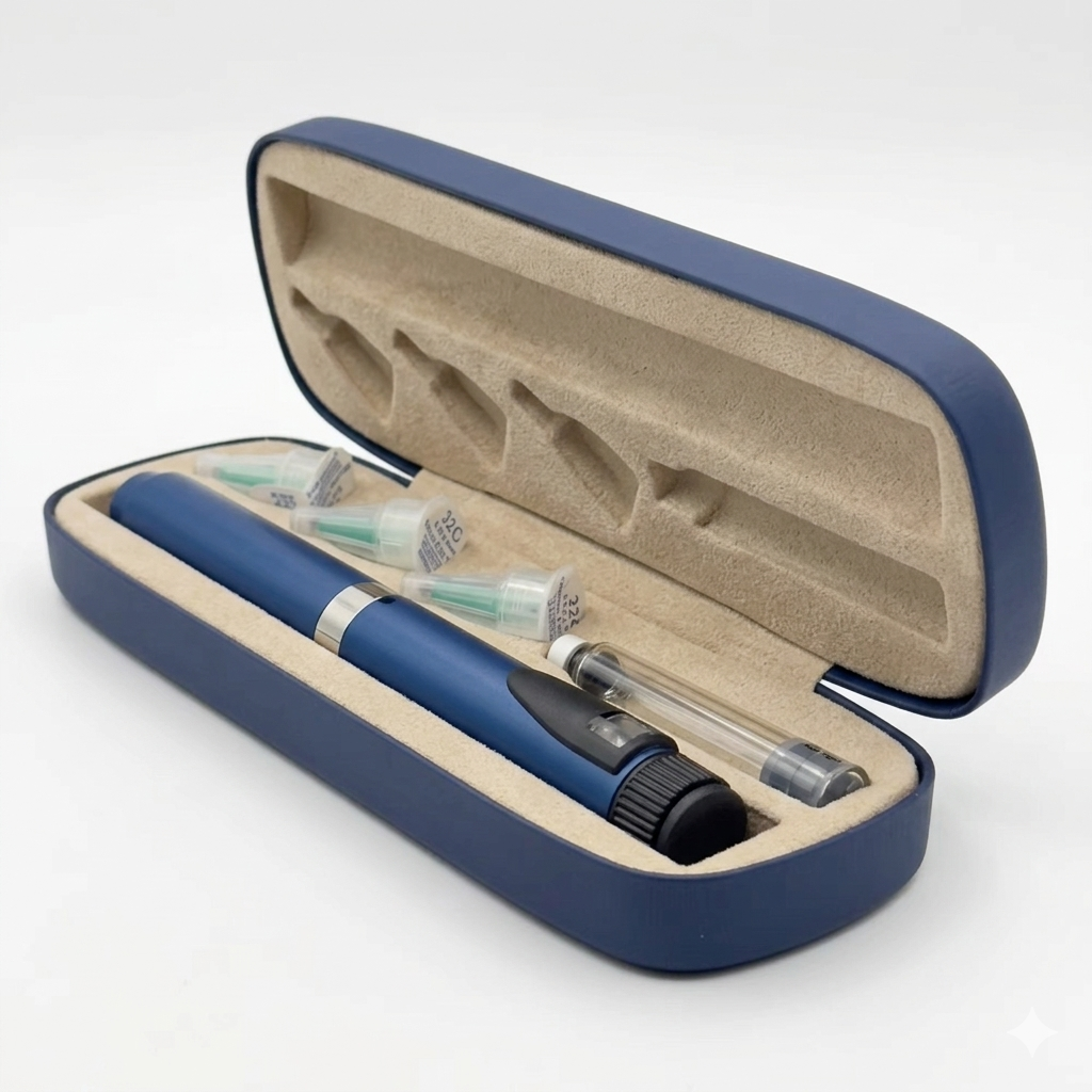 Hard case and reusable pen